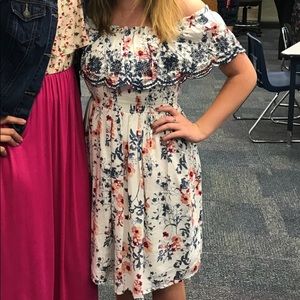 Floral dress (right)